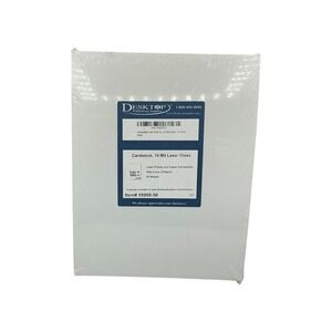 Desktop Publishing Supplies 10 Mil Laser Gloss Cardstock 50 Sheets Item 59999 50